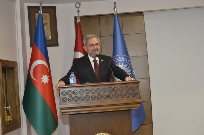 Ankara Univeristetində 18 oktyabr – Müstəqilliyin bərpası günü  qeyd olunub - FOTOLAR